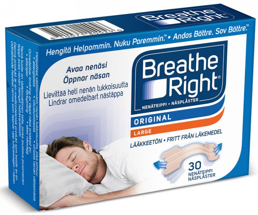 Nezestrips Breathe Right Original 30st