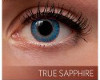 Safirblå Linser Freshlook Colorblends True Sapphire 2-pack